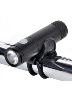 Lumière avant de vélo 6 modes Lumière de guidon 750 lumens Lampe de poche rechargeable USB
