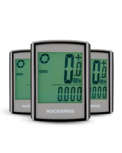 ROCKBROS vélo ordinateur LCD rétro-éclairage chronomètre sans fil étanche compteur de vitesse odomètre