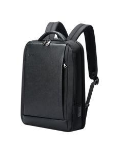 OPAI Sac à dos pour homme 15,6 pouces Sac à dos pour ordinateur portable noir Mochila extensible pour sacs à dos de voyage de chargement USB