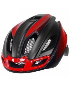 Casque de vélo léger intégré casque de vélo de montagne de vélo de route de montagne avec voyant d'avertissement