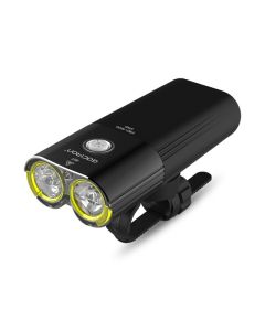 GACIRON Power Bank LED étanche USB chargeant 1600 lumens montagne / lumière de vélo à grande vitesse
