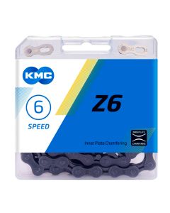 KMC Bike Chain Z6 6 vitesses route / VTT vélo 1/2 "X 3/32" 116 maillons