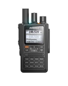 ABBREE AR-F8 GPS haute puissance toutes bandes (136-520MHz) fréquence/détection CTCSS talkie-walkie