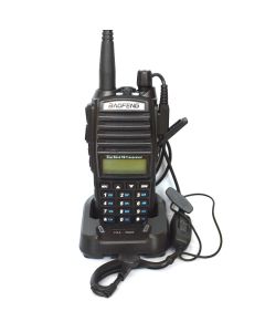 Baofeng UV-82 Plus 8W 10KM longue portée talkie-walkie Portable CB vhf/uhf ptt radio bidirectionnelle