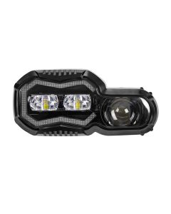 L'ensemble phare de projecteur à LED convient à la moto d'aventure BMW F800GS F800R F 650 700 800 GS F 800GS ADV