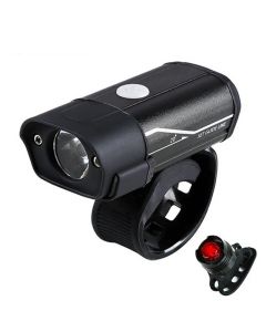 Phares et feux arrière de vélo rechargeables par USB Ensemble de phares à haute luminosité de 600 lumens Feux arrière à LED