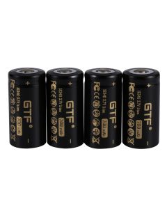 4 pièces d'origine CR123 16340 batterie 700mAh 3.7V 16340 batterie Li-ion Rechargeable pour lampe de poche LED