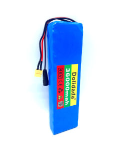 Batterie vélo électrique 48v 36Ah 18650 Li-ion 13S2P pack batterie avec chargeur