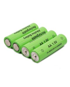 4 pièces 1.5 V AA batterie 4000 mAh batterie Rechargeable NI-MH 1.5 V AA batterie pour horloges souris ordinateurs jouets