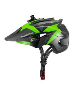 Casque de vélo ROCKBROS pour casque de lumière avant casque de vélo de lumière arrière casque de support Gopro