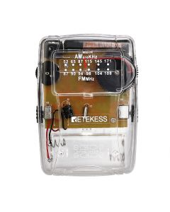 RETEKESS TR624 Radio Portable Transparente Double Bande FM+AM