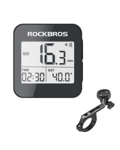 ROCKBROS ordinateur de vélo GPS compteur de vitesse vélo de route vtt étanche automatique chronomètre numérique avec support de montage