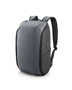 Le sac à dos pour homme Jinsen convient à un ordinateur portable de 15 pouces avec un sac étanche antivol de voyage de chargement USB amélioré