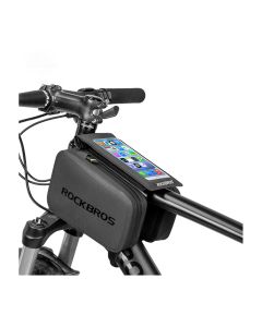 ROCKBROS 2 en 1 sac de vélo sac de vélo à écran tactile étanche 6.0 "sac de téléphone portable à écran